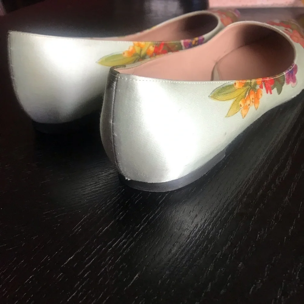 Palter DeLiso Audrey Flat in floral print - Picture 3 of 5